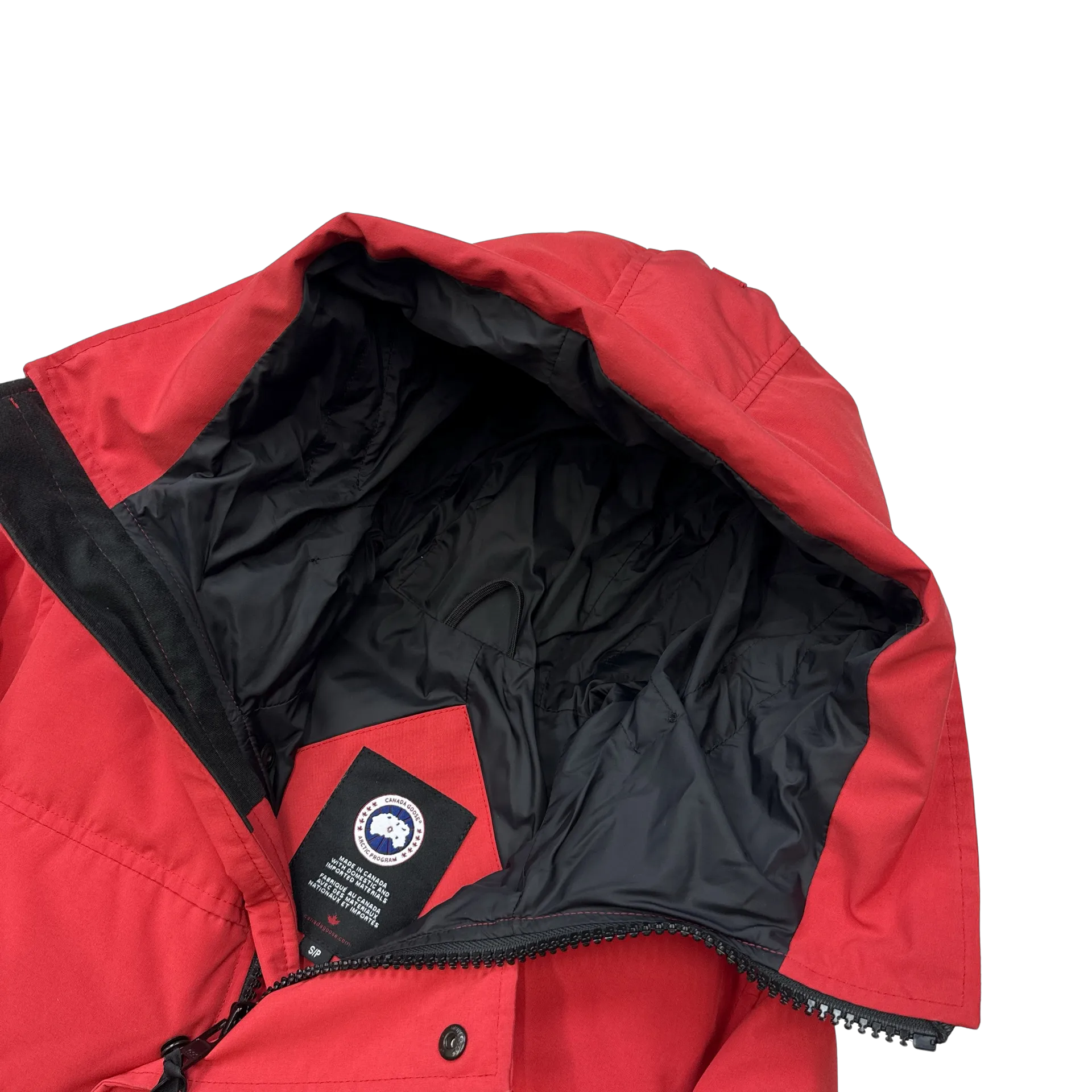 Canada Goose Macmilan Red Parka Jacket - Small