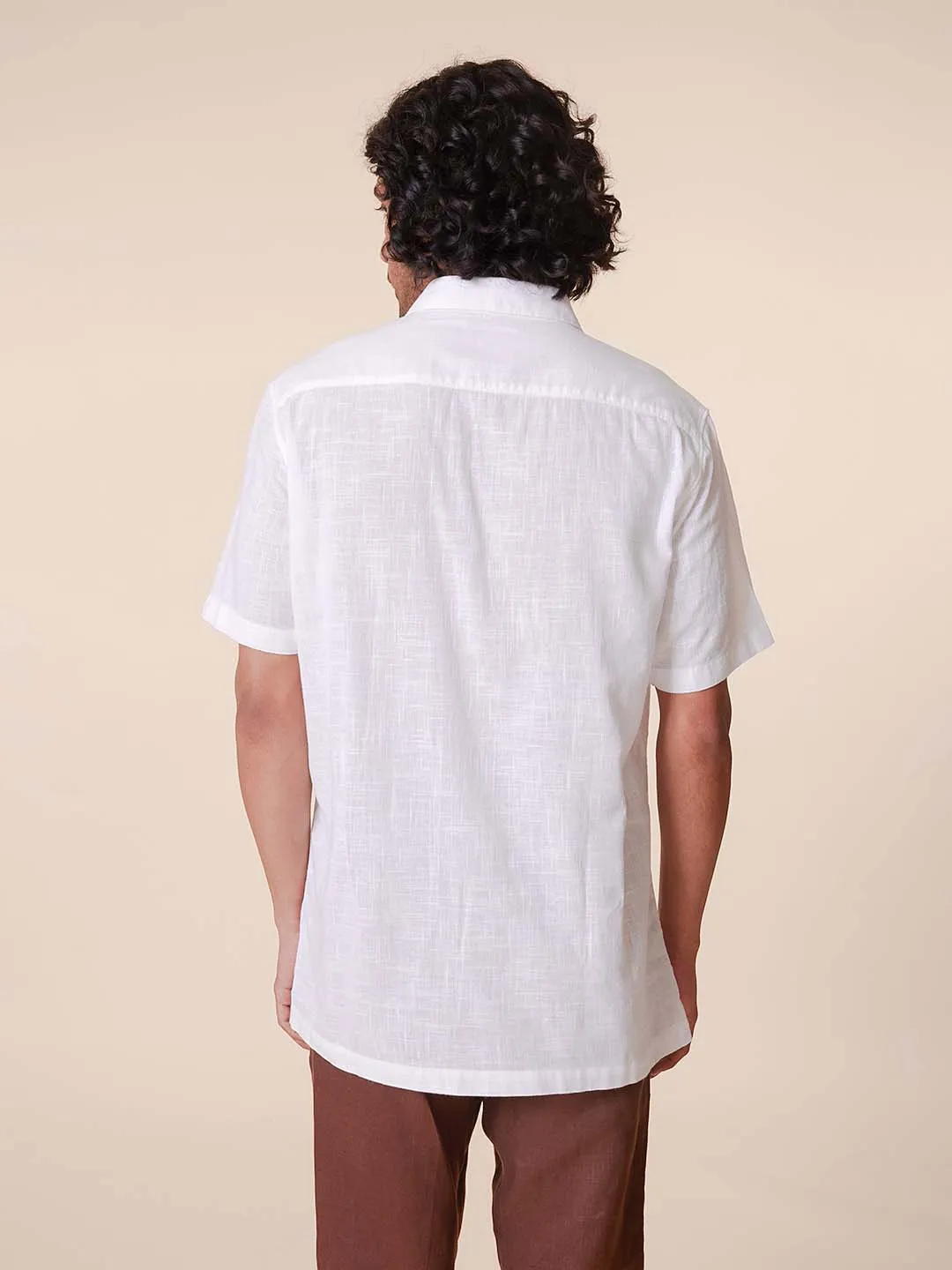 Cotton Half-sleeve Shirt - Nityam
