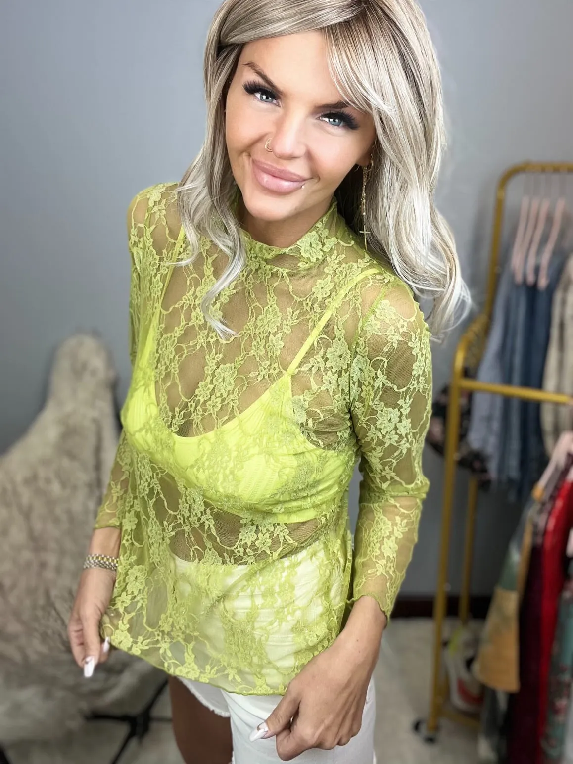 SALE* Joseline Top Kiwi Only