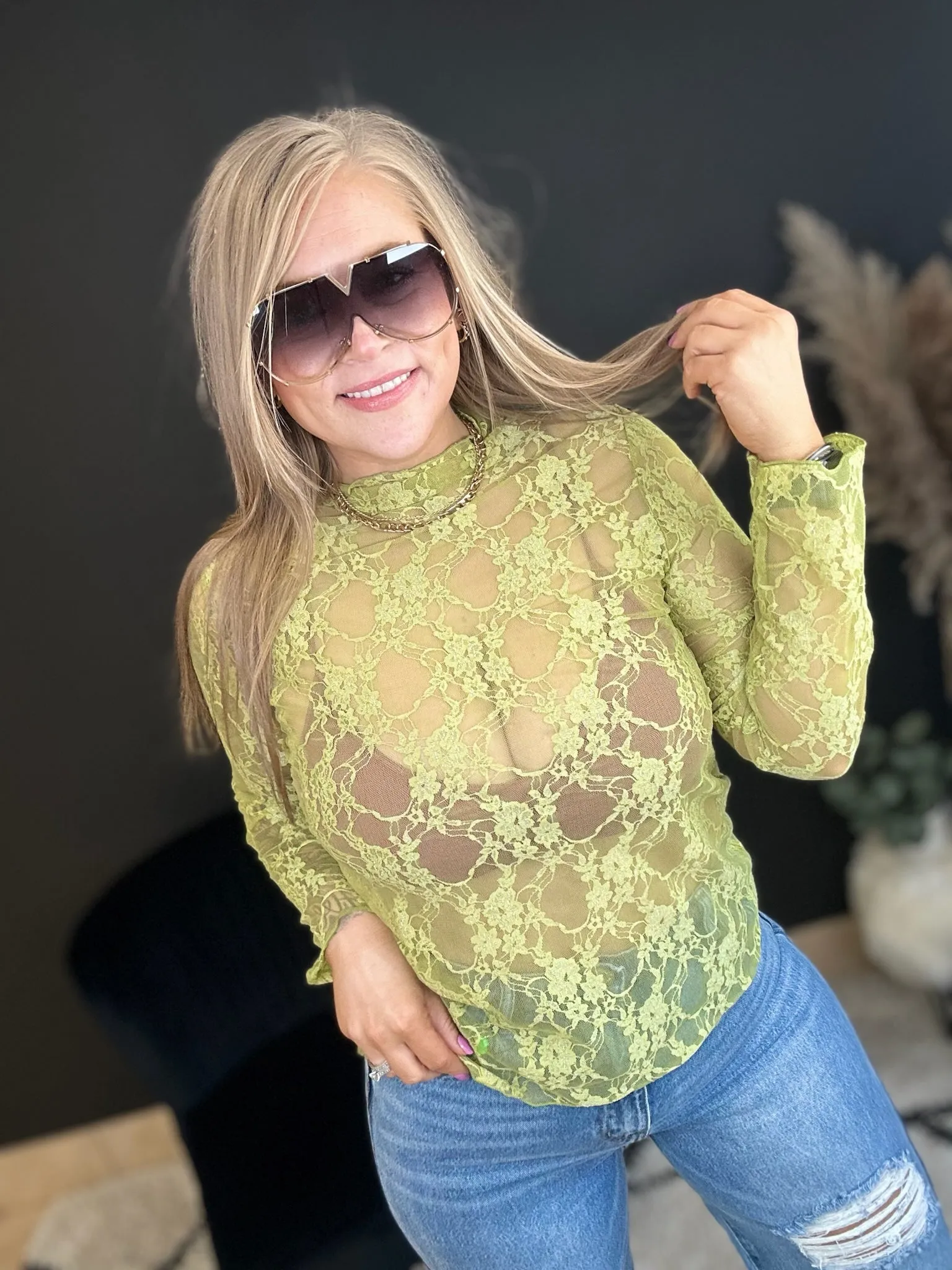 SALE* Joseline Top Kiwi Only