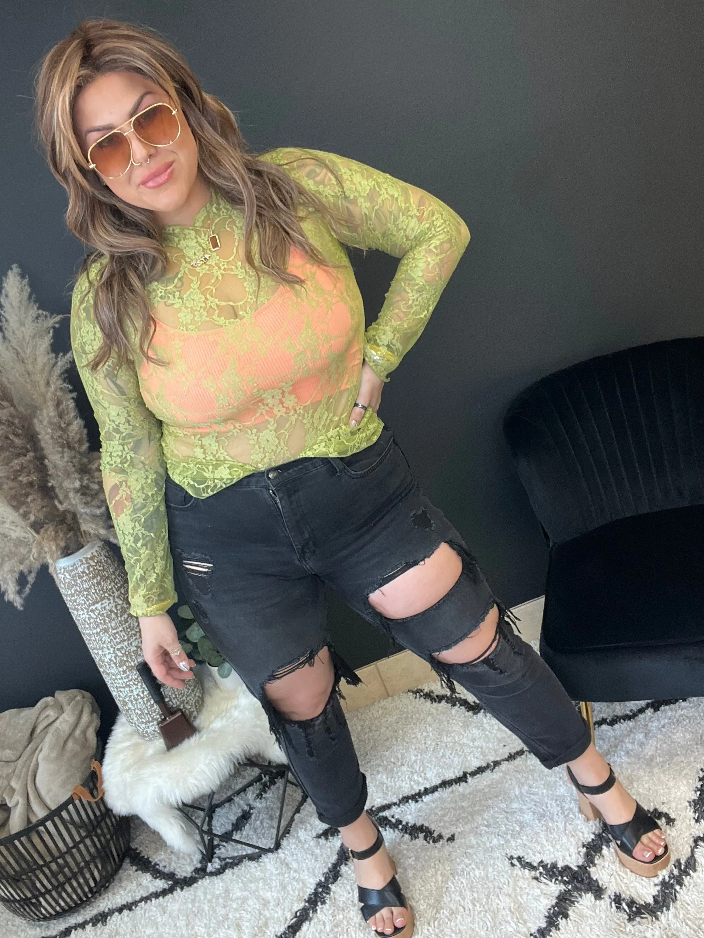 SALE* Joseline Top Kiwi Only