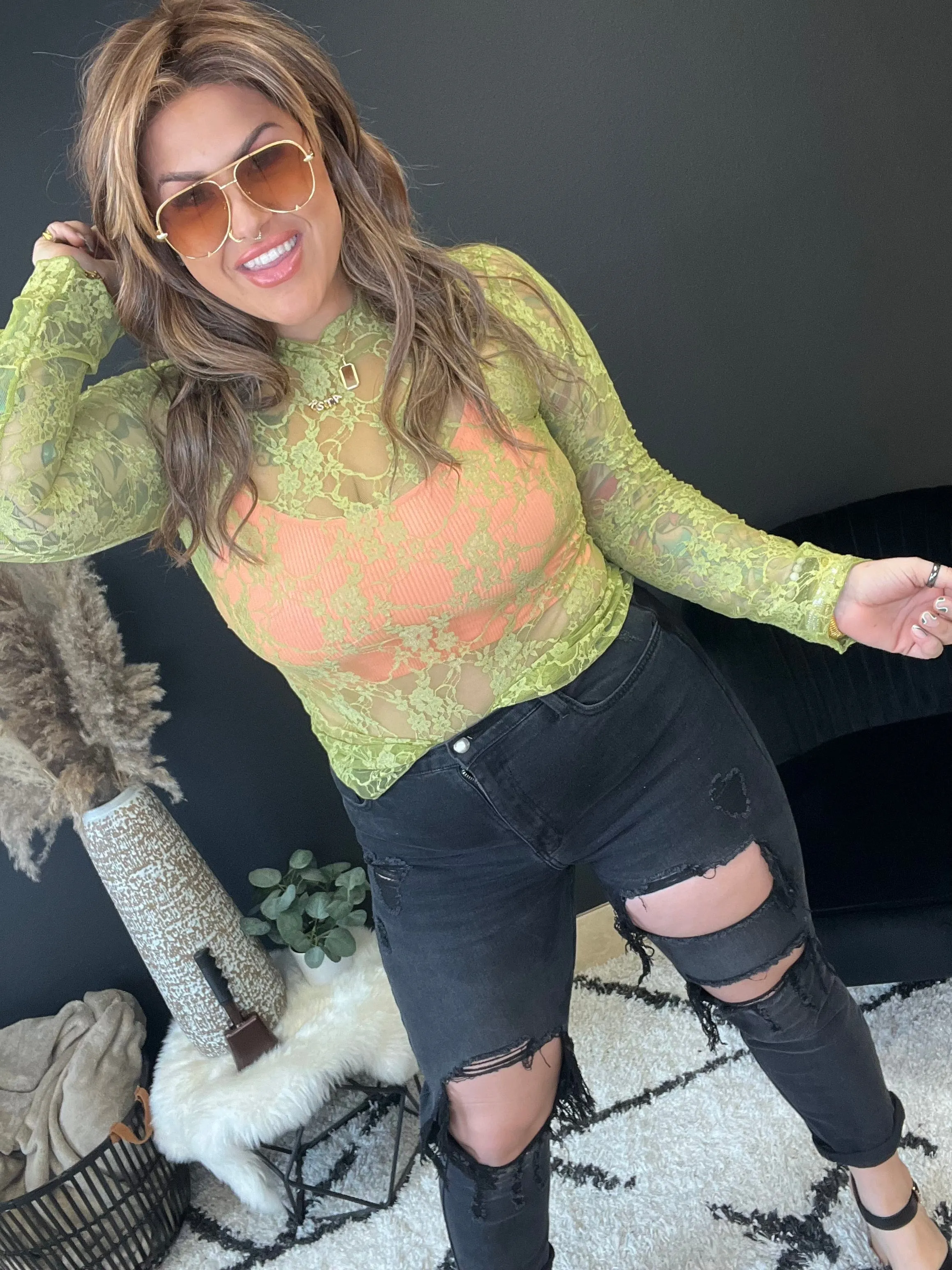 SALE* Joseline Top Kiwi Only